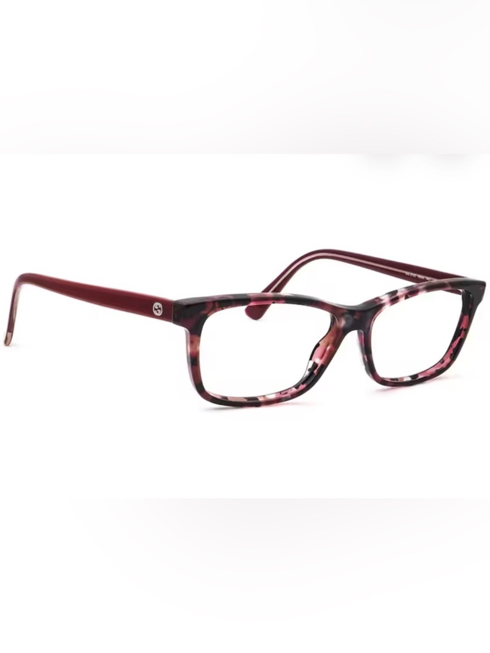 Gucci Eyeglasses GG 3723 HMW Havana Bordeaux Square Frame 52-14-140
